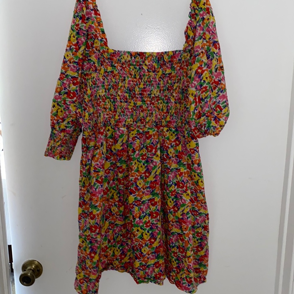 RIXO colorful dress
